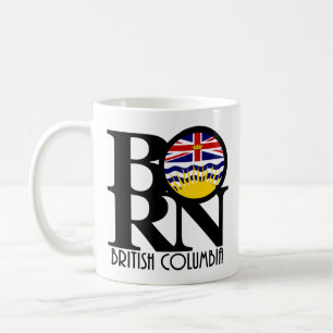 Taza De Café NACIDO Columbia Británica 11oz