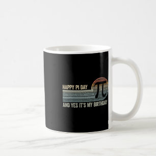 Taza De Café Nacido El Día Del Pi Cumpleaños 14 De Marzo Matemá