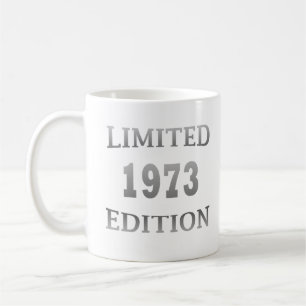 Taza De Café Nacido en 1973, edición limitada