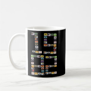 Taza De Café Nacido en 1982 Cassette Tapes Mixtapes 1980