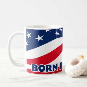 Taza De Café Nacido en EE. UU.