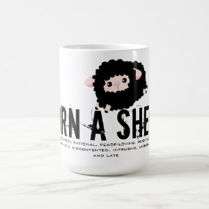 Taza De Café Nacido en el año de la oveja