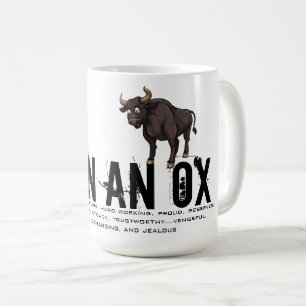Taza De Café Nacido en el año del sexo ox