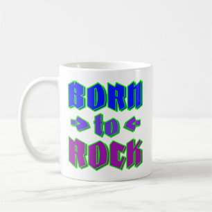Taza De Café Nacido en el rock, música rock