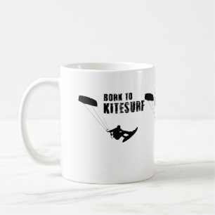 TAZA DE CAFÉ NACIDO EN KITESURF