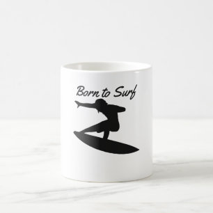 Taza De Café Nacido en Surf