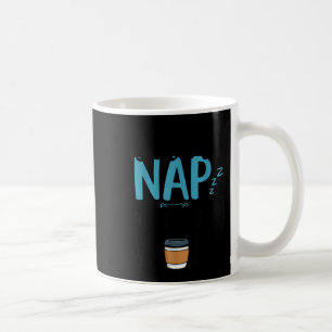 Taza De Café Nacido Para Dormir Forzado A Trabajar Divertido Do