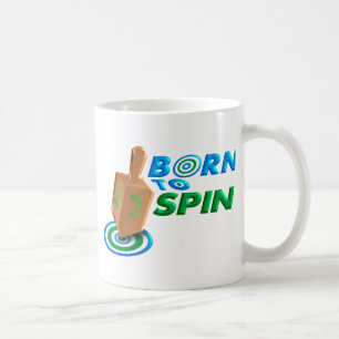 Taza De Café Nacido para girar