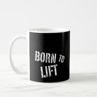 Taza De Café Nacido Para Levantar Gimnasio Constructor De Bodyb