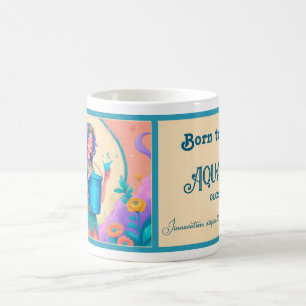 Taza De Café Nacido para ser un acuario