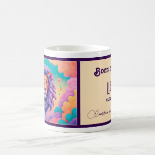 Taza De Café Nacido para ser un Leo
