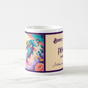 Taza De Café Nacido para ser un Piscis