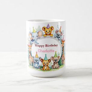 Taza De Café Nacimiento de un animal salvaje de la jungla