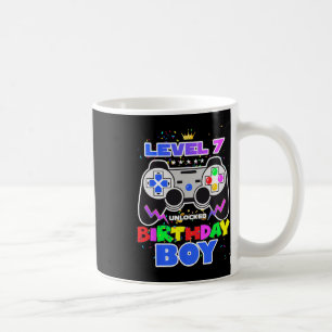 Taza De Café Nacimiento Niño Nivel 7 Videojuego desbloqueado Sé