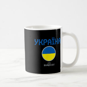 Taza De Café Nación de Ucrania Euro 2020 de la UEFA