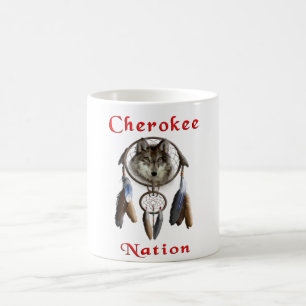 Taza De Café Nación india Cherokee