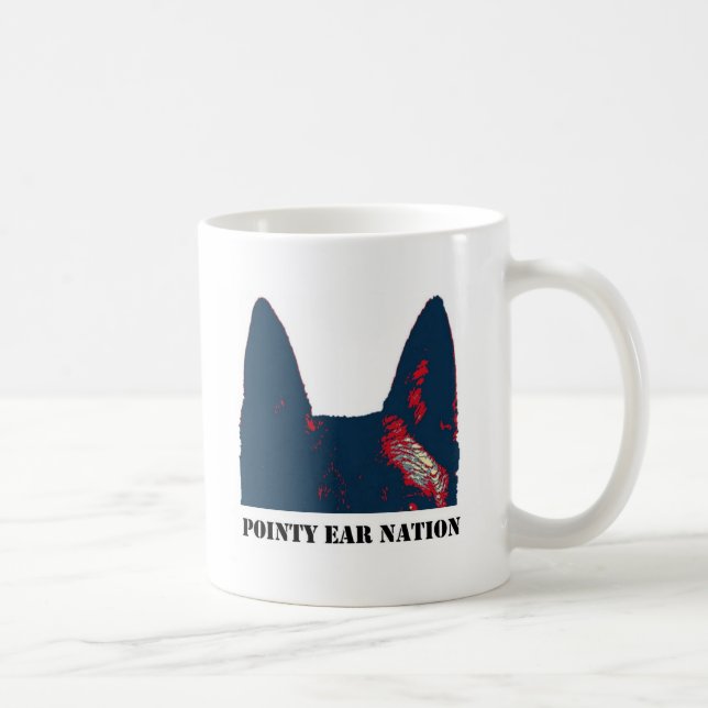 Taza De Café Nación puntiaguda del oído (Derecha)