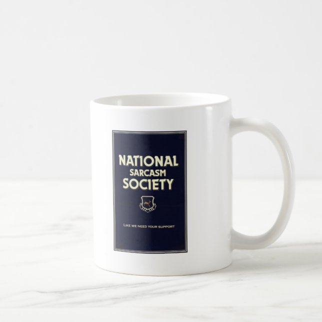 Taza De Café Nacional-Sarcasmo-Sociedad (Derecha)