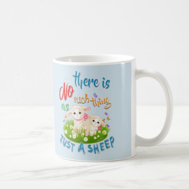 Taza De Café NADA como una OVEJA (Derecha)