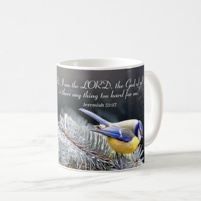 Taza De Café Nada demasiado difícil para el Señor (Anverso derecho)