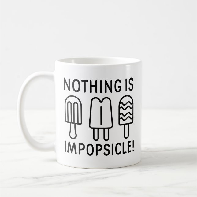 Taza De Café Nada es impactante (Izquierda)