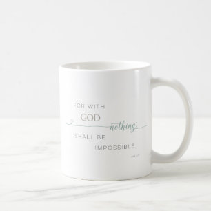 Taza De Café Nada es imposible