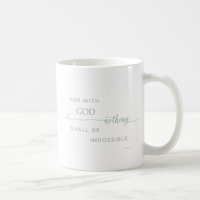 Taza De Café Nada es imposible (Derecha)