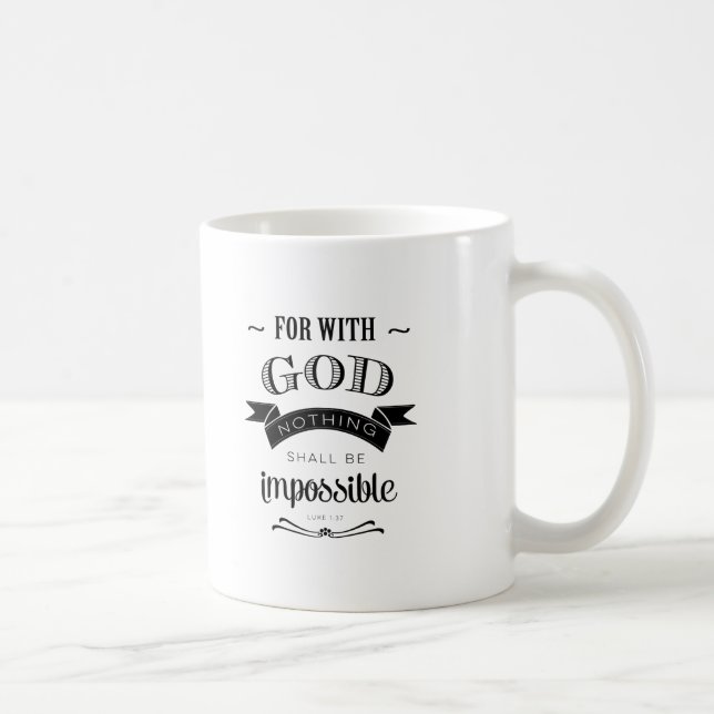 Taza De Café Nada es imposible (Derecha)