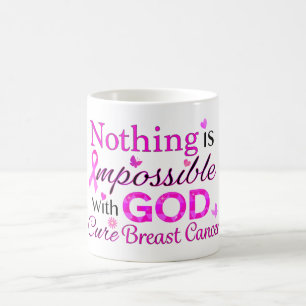 Taza De Café Nada es imposible con DIOS
