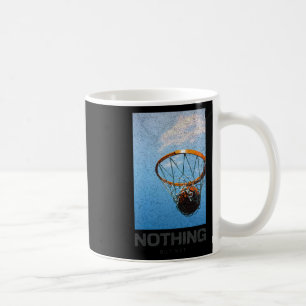 Taza De Café Nada más que el baloncesto Minimalista Hoop Sky De
