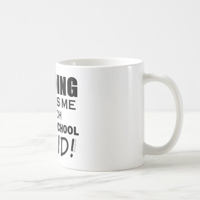 Taza De Café Nada me asusta a la banda de la escuela secundaria (Derecha)