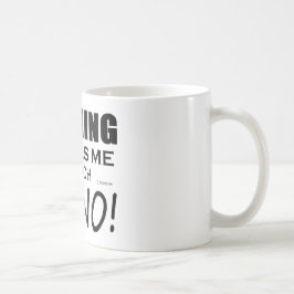 Taza De Café Nada me asusta el piano