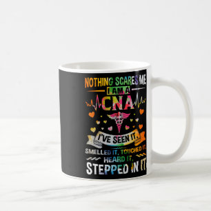 Taza De Café Nada Me Da Miedo Cna Enfermera Job Lover Gift Cna