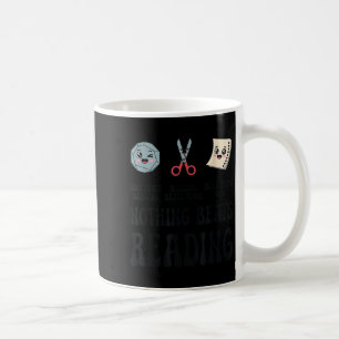 Taza De Café Nada mejor que leer tijeras de papel de rock leyen