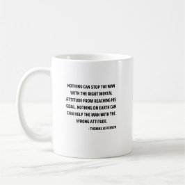 Taza De Café Nada Puede Ayudar A Una Actitud Equivocada - Thoma