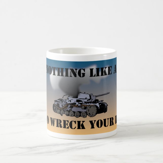 Taza De Café nada tiene gusto de un 1 para arruinar su día (Centro)