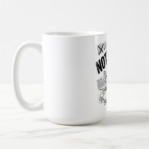Taza De Café NADA TIENE SENTIDO Declaración Anti Diseño Bruta