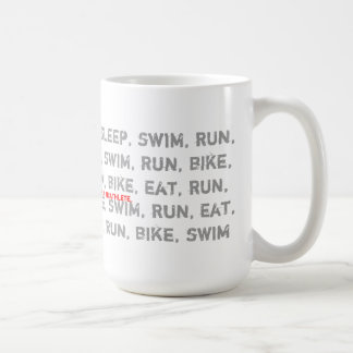Taza De Café Nadada, bici, funcionamiento - soy un Triathlete -