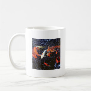 Taza De Café Nadando Koi
