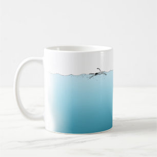 Taza De Café Nadando Voy