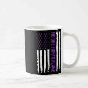 Taza De Café Nadie huye solo de la púrpura cinta Heimerheimer
