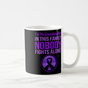 Taza De Café Nadie lucha solo contra la conciencia de Alzheimer