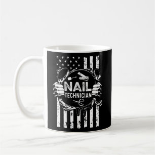 Taza De Café Nail Technician Nail Tech Artista Manicurista 8