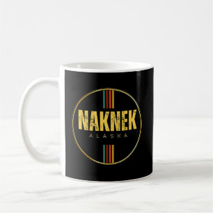 Taza De Café Naknek Place Alask State 70 Groovy