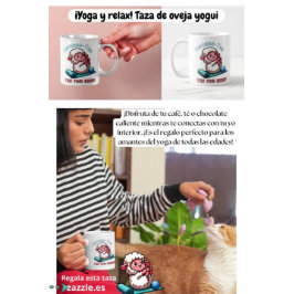 Taza De Café Namaastee, oveja yogui
