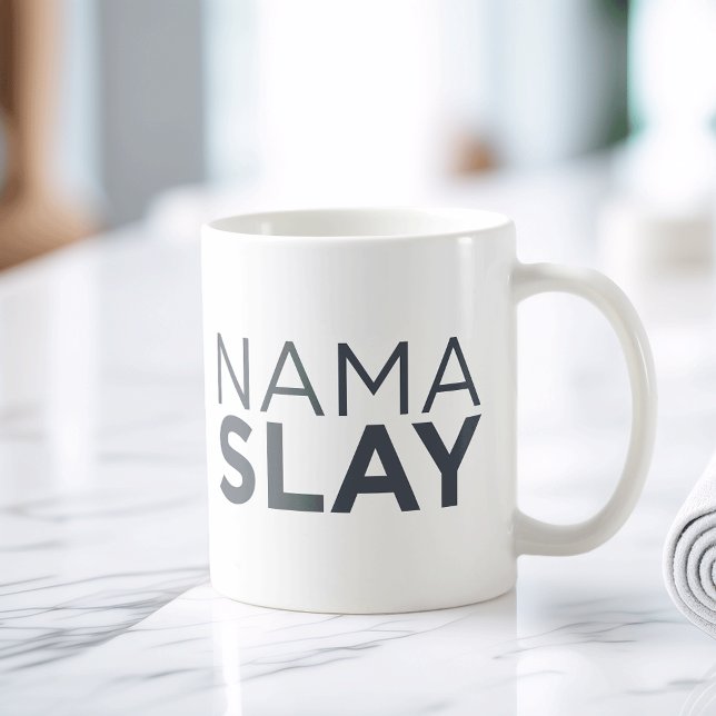 Taza De Café Namaslay Funny Yoga (Subido por el creador)