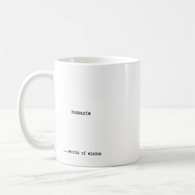 Taza De Café Namaste  (Izquierda)