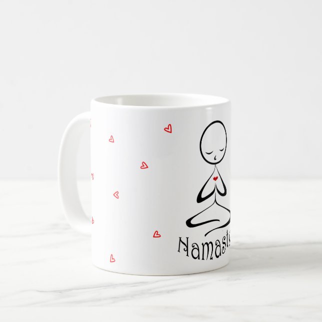 Taza De Café Namaste Coffee Mug (Anverso izquierdo)