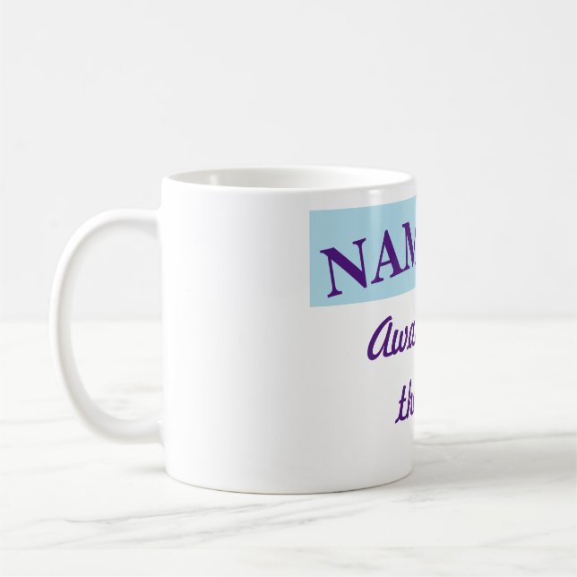 Taza De Café Namaste lejos de Jab Coffee Mug (Izquierda)