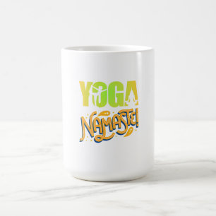 Taza De Café Namaste Modern Spiritual Meditation Yoga